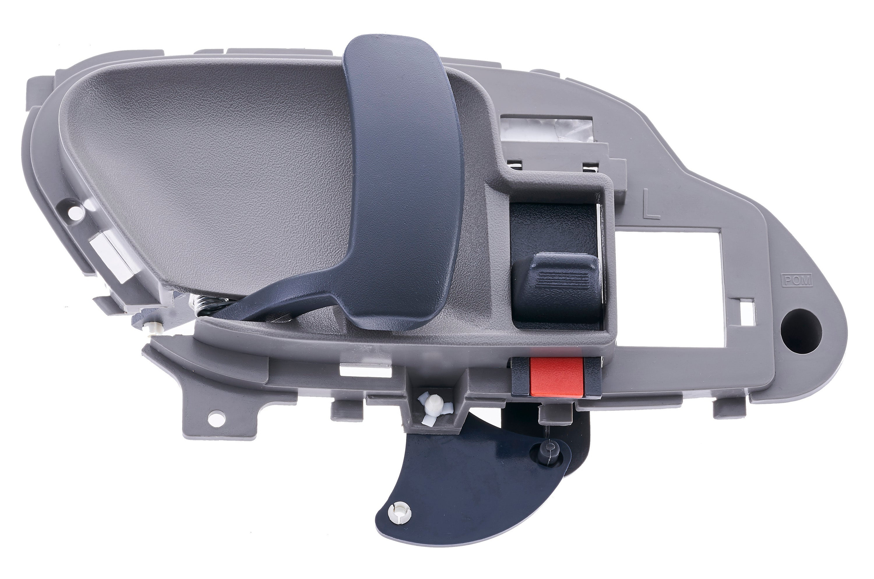 Interior Door Handle LH Plastic, Metal Gray for 1995-2000 Chevrolet Blazer Tahoe; 1995-2002 Chevrolet C10; 1995-2000 GMC Yukon; 1995-2000 Cadillac Escalade; 1998-2001 Holden Suburban