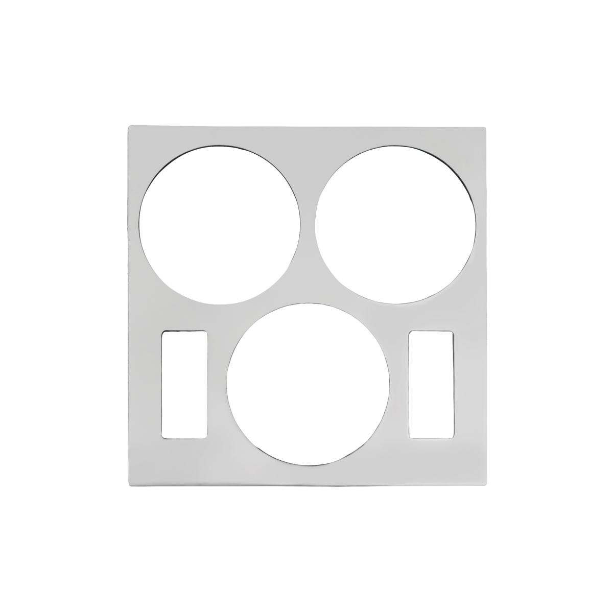 Stainless Steel Volvo A/C Control Trim