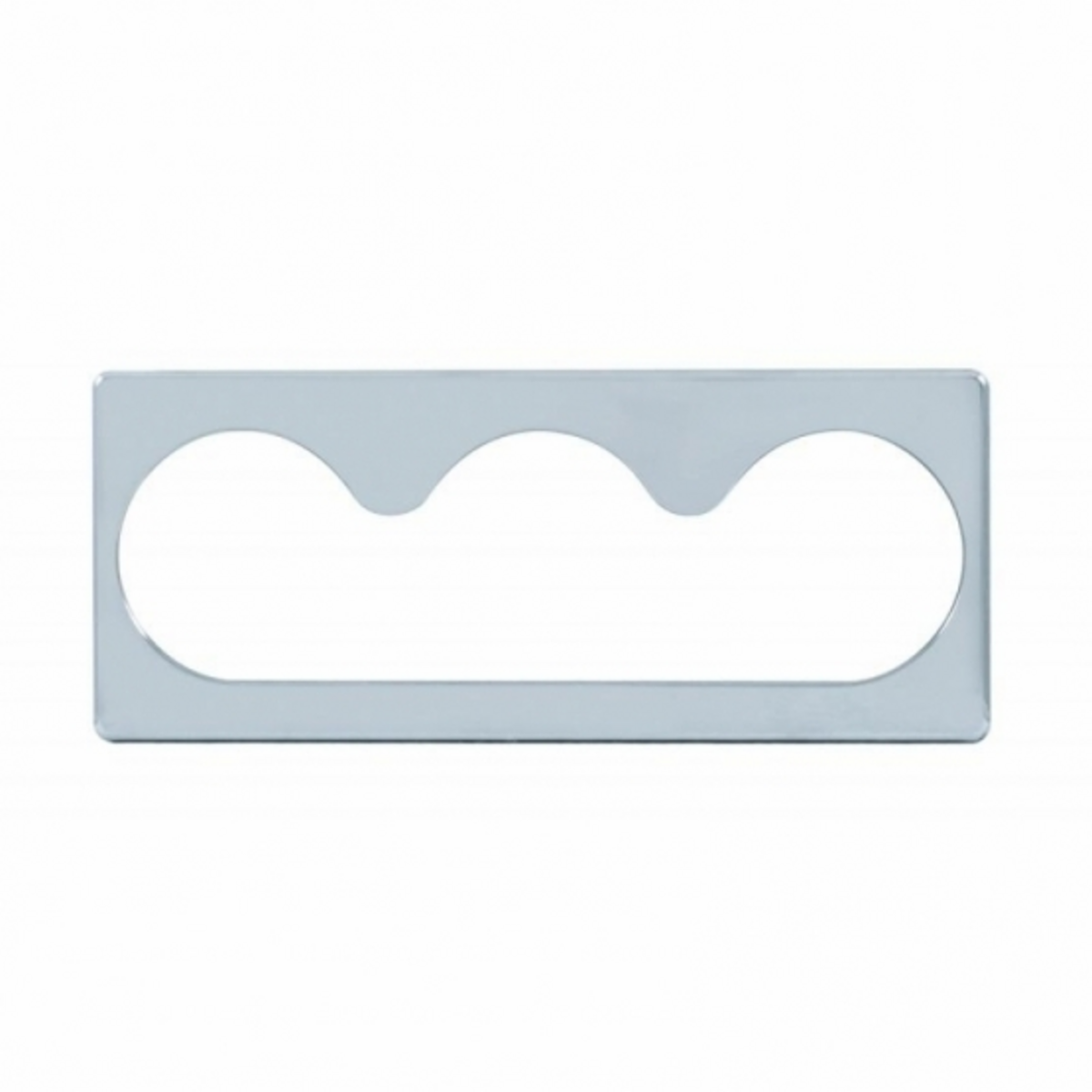 Chrome A/C Control Cover For International ProStar (2008-2019), 9900/9400/9200 (2000-2010)