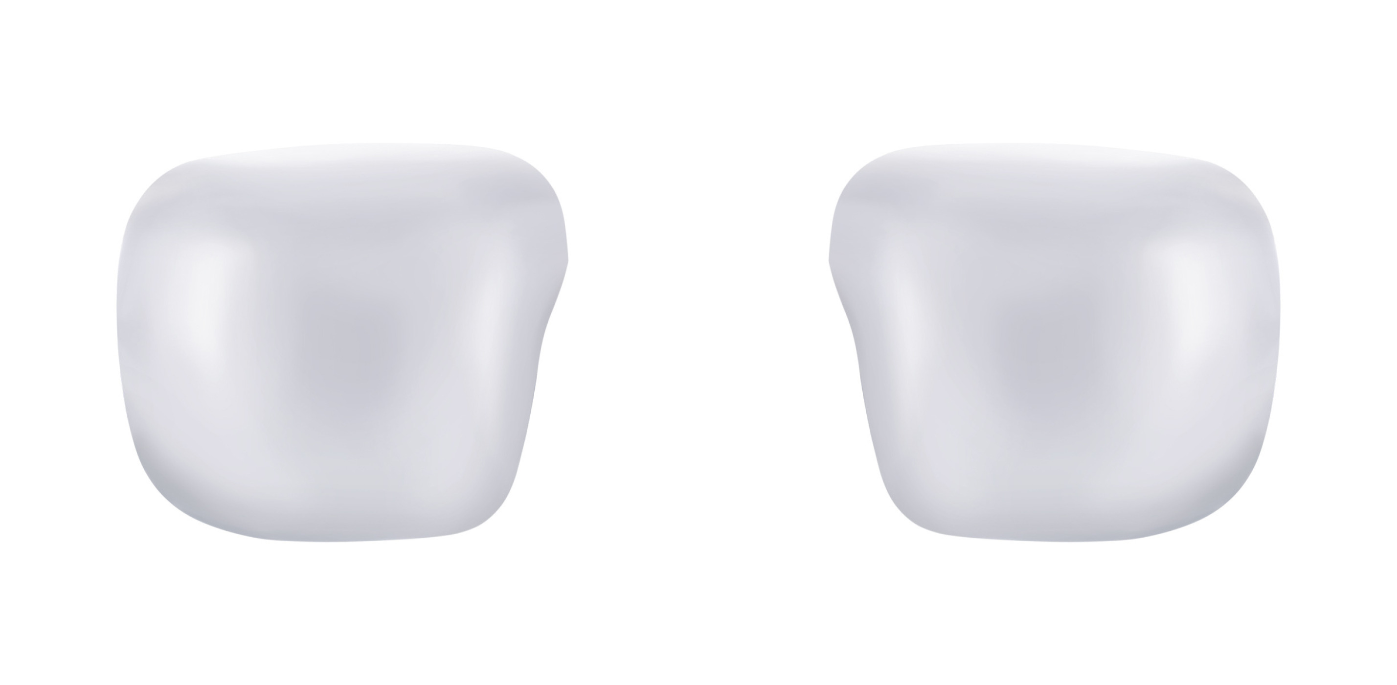 Chrome Plastic Hood Mirror Cover For 2018-2026 Freightliner Cascadia-Driver and Passenger (2pcs)