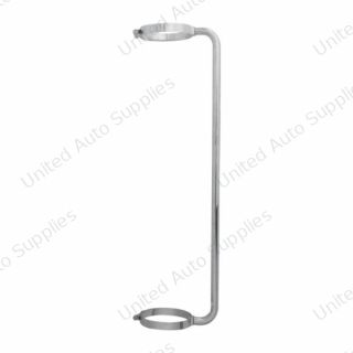 45" Chrome Exhaust Grab Handle - 7" Clamp