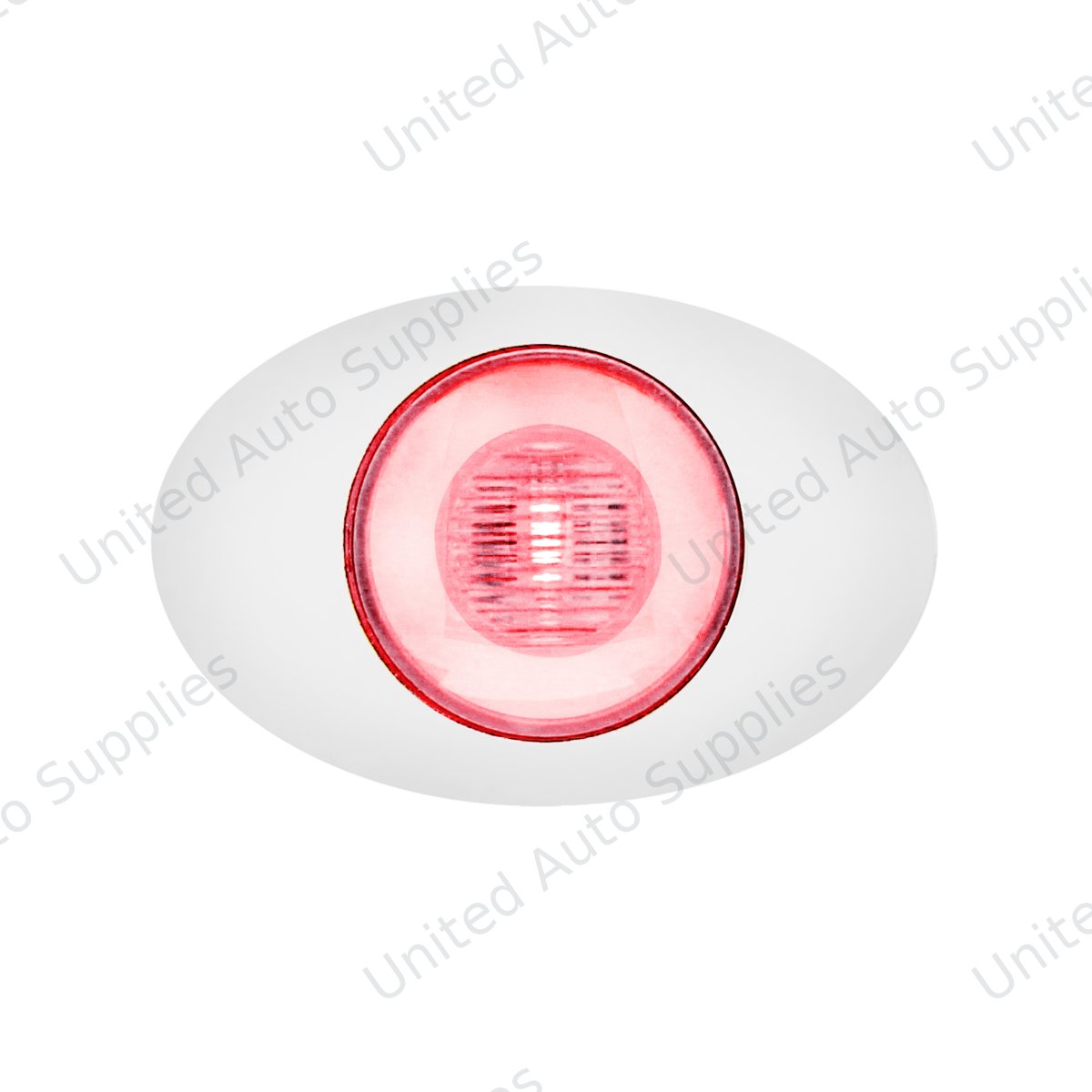 M3 Millennium GloLight 5 LED Clearance/Marker Light - Red LED/Clear Lens