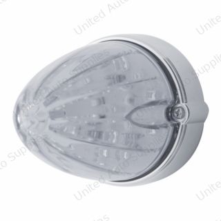 19 LED Watermelon Grakon 1000 Flush Mount Kit - Amber LED/Clear Lens