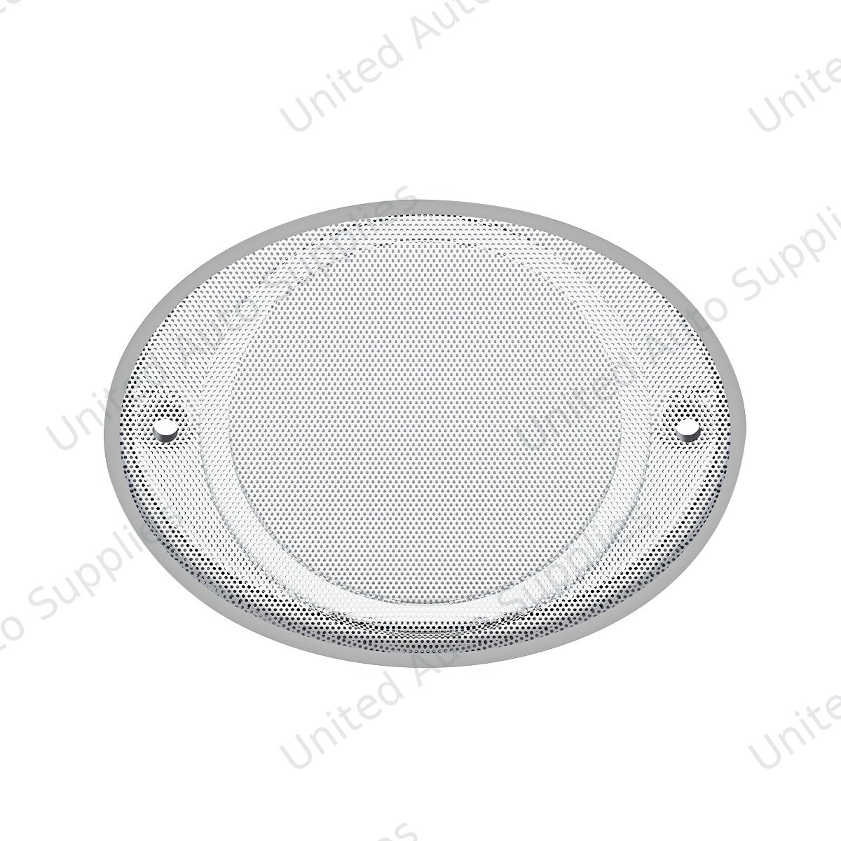 Chrome CB Radio Speaker Cover For Kenworth W900L/T600 (1993-2005) And T800 (1986-2005)