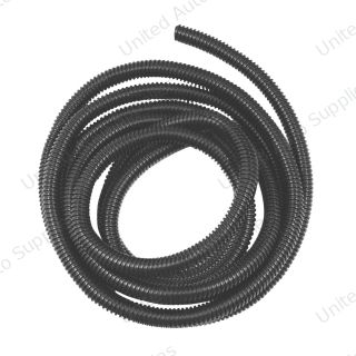 3/8" I.D. Black Flex-Guard Convoluted Split Seam Tubing, 10 Ft.