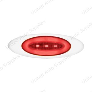 M1 Millennium GloLight 13 LED Clearance/Marker Light - Red LED/Red Lens (Bulk)