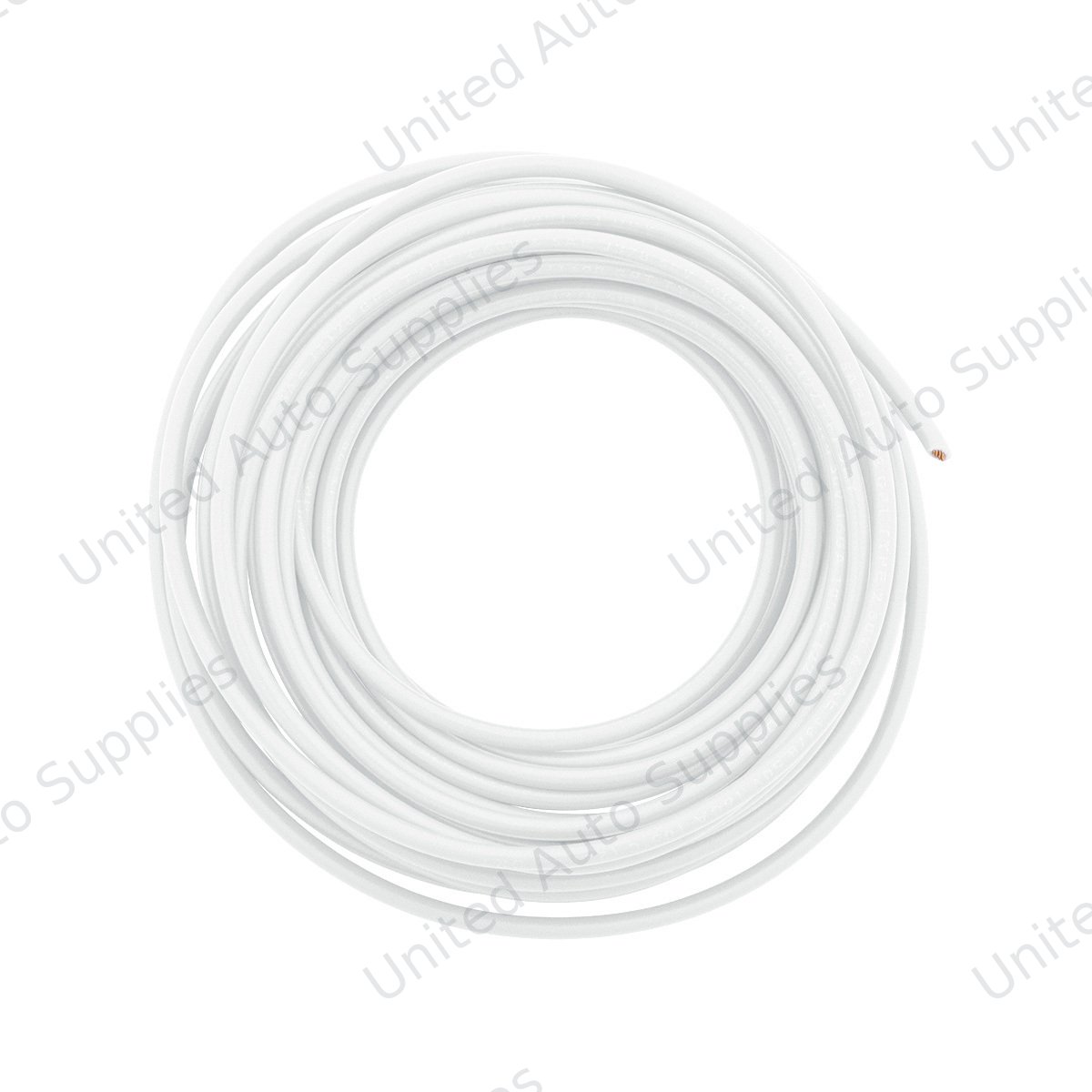 Primary Wire - Rated 80°C 16 AWG, White 20 Ft.