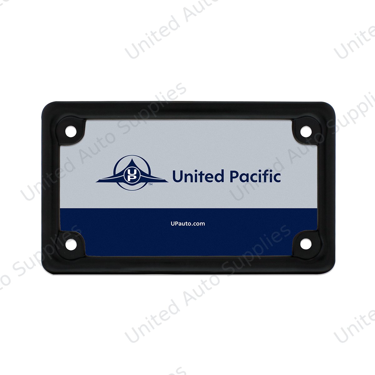 Black Motorcycle License Plate Frame