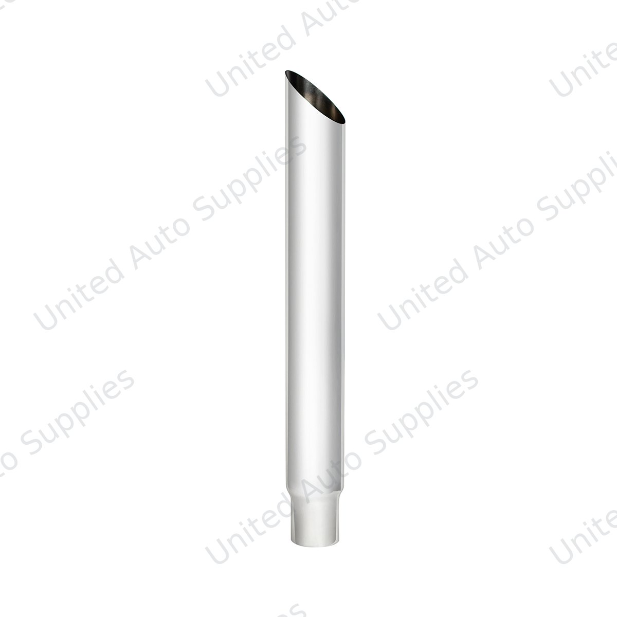 6" Mitred Reduce To 5" O.D. Bottom Exhaust - 48" L