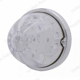 17 LED Watermelon Flush Mount Kit - Amber LED/Clear Lens