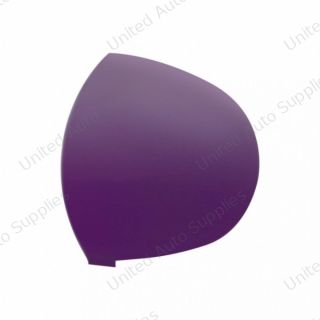 Round Dome Light Lens For 2006+ Kenworth - Purple (Card of 2)