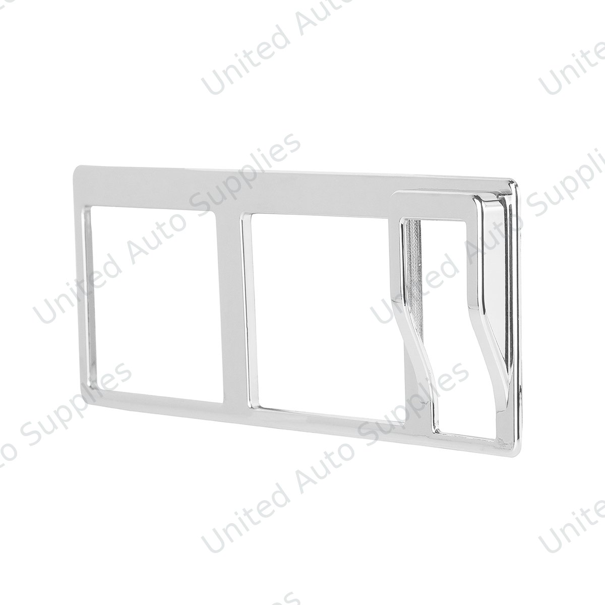 Chrome Plastic 7-Rocker Switch Bezel For 2013-2021 Peterbilt 579