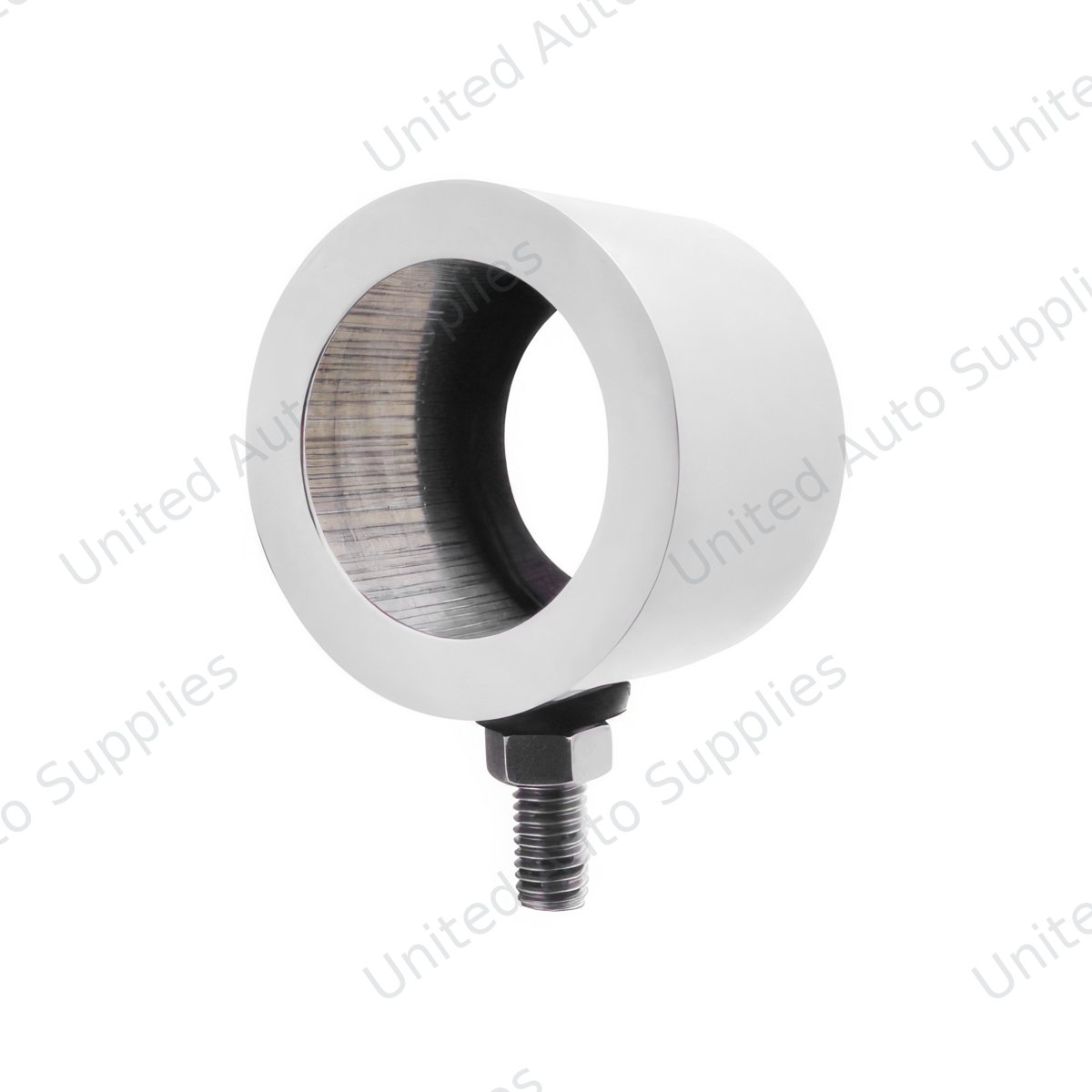 SS 2" Double Face Light Housing