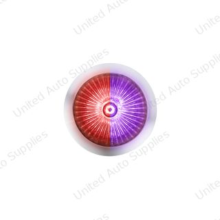 Double Fury 4 LED Dual Function 1-1/8" Spike Light-Red & Purple LED