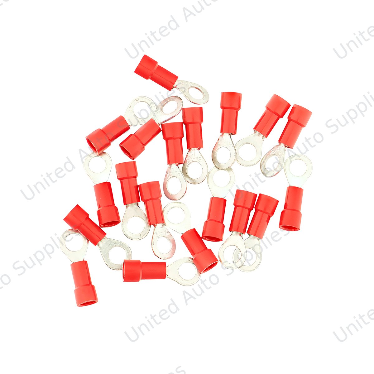 22-18 AWG #10 Stud Vinyl Ring Terminal (19-Pack)