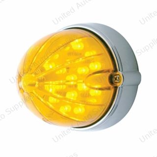 19 LED Watermelon Flush Mount Kit - Amber LED/Amber Lens