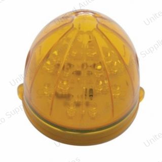19 LED Bullet Style Grakon 1000 Cab Light - Amber LED/Amber Lens (Bulk)