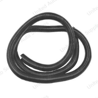 3/4" I.D. Black Flex-Guard Convoluted Split Seam Tubing, 5 Ft.
