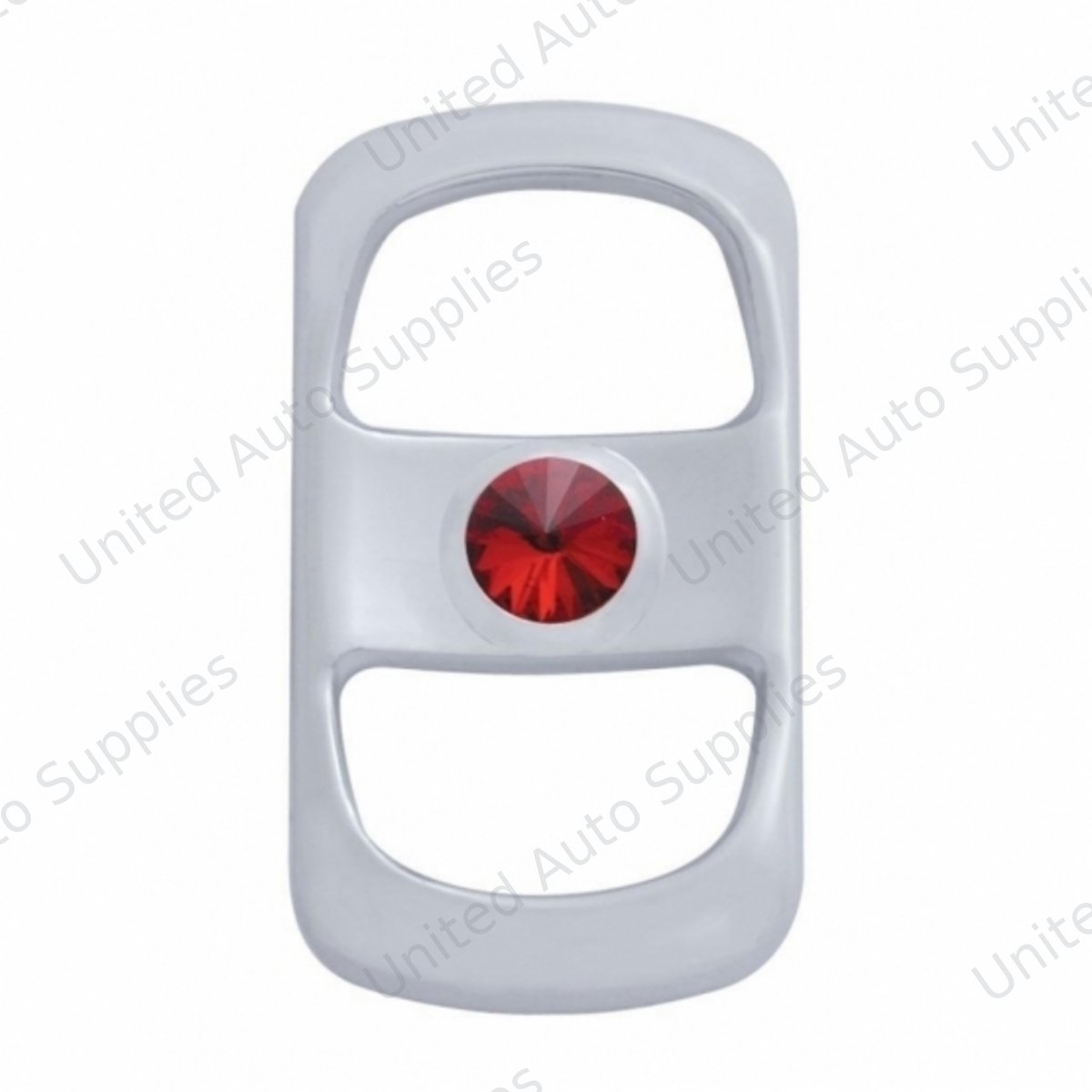 Rocker Switch Cover With Red Crystal For Freightliner (3-Pack)