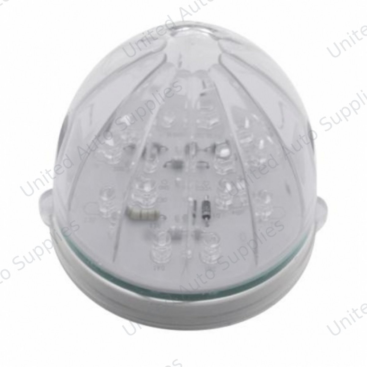 19 LED Bullet Style Grakon 1000 Cab Light - Amber LED/Clear Lens (Bulk)