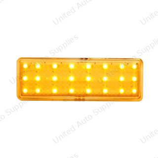 24 Amber LED Turn Signal & Parking Light For 1947-53 Chevy Truck, Amber Lens