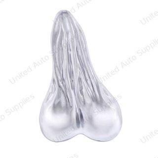 Chrome Low-Hanging Balls Accent 4-1/2"