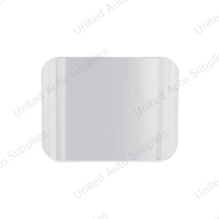 Chrome Plastic Hitch Cover For 2" X 2" Trailer Hitch Receivers