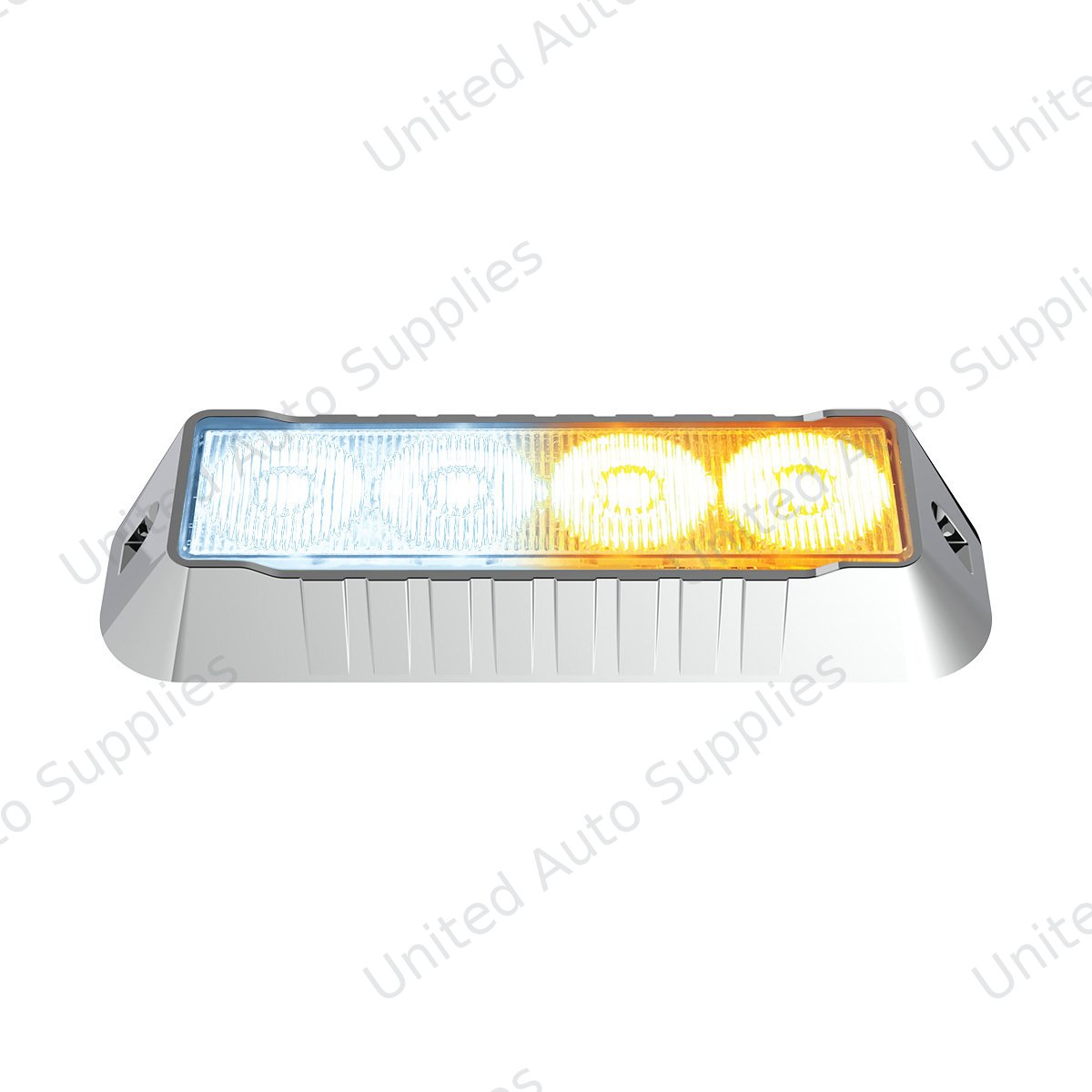 4 LED Warning Light - Amber LED/White LED