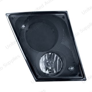 Black Fog Light Assembly For 2003-2017 Volvo VN/VNL - Passenger