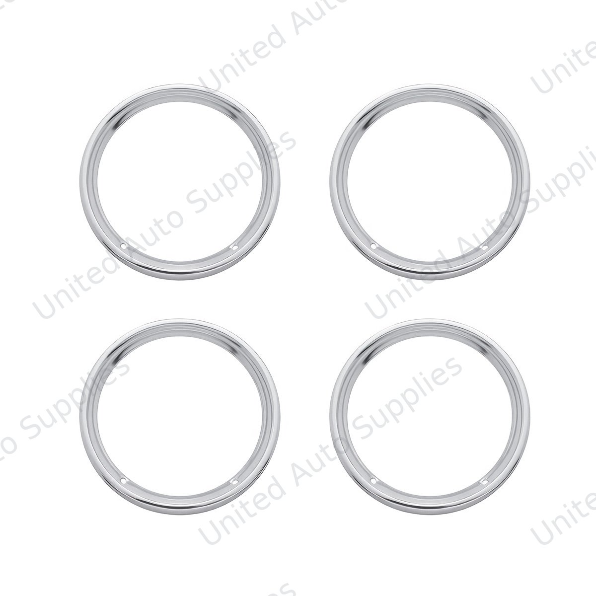Stainless Steel Headlight Bezels For 1964 Chevy Impala (Set of 4)