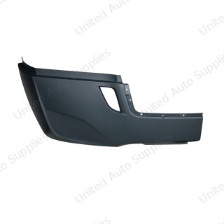 Bumper Cover w/o Fog Light Opening & w/o Deflector Holes For 2018-2024 FL Cascadia - Passenger