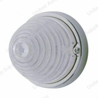 17 LED Beehive Flush Mount Kit - Amber LED/Clear Lens