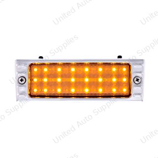 24 LED Parking Light Assembly With SS Bezel For 1947-53 Chevy Truck, Clear Lens