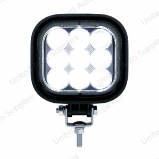 9 High Power LED Square Work Light - Flood Light