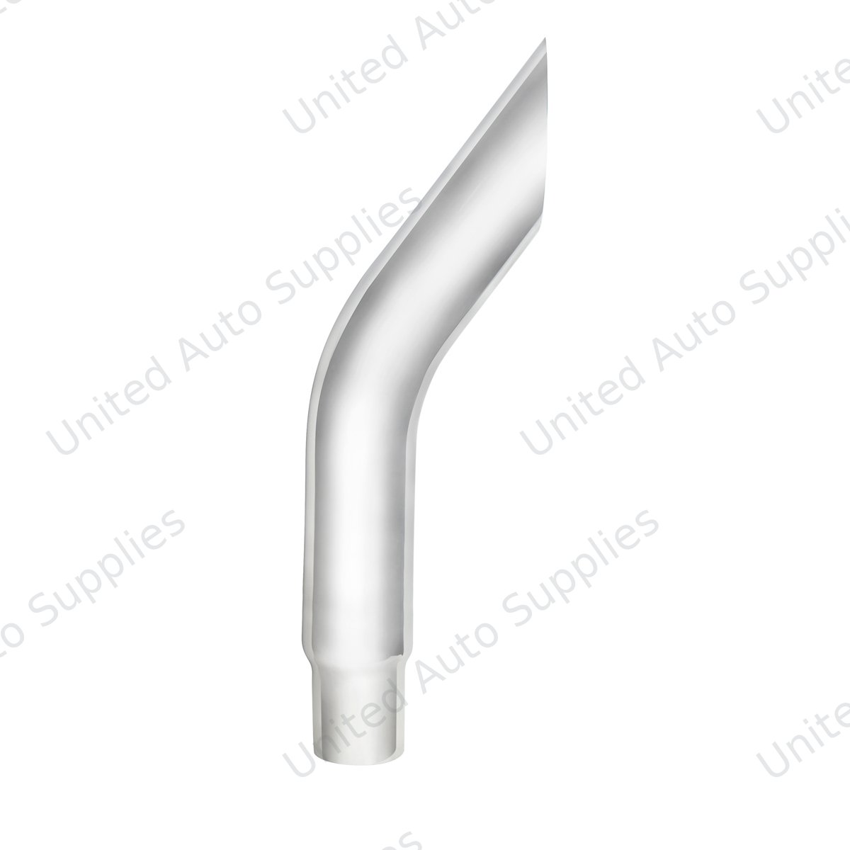 6" Bull Reduce To 5" OD Bottom Exhaust - 84" L