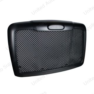 Mesh Black Grille With Bug Screen & Logo Mount Made For 2008-2017 Freightliner Cascadia