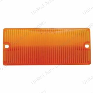 2-3/16" x 5-3/16" Door Light Lens - Amber