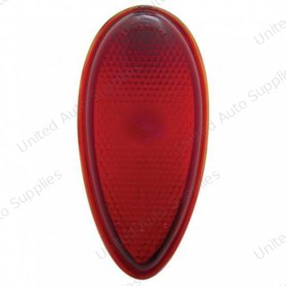 Glass Tail Light Lens For 1938-39 Ford Car