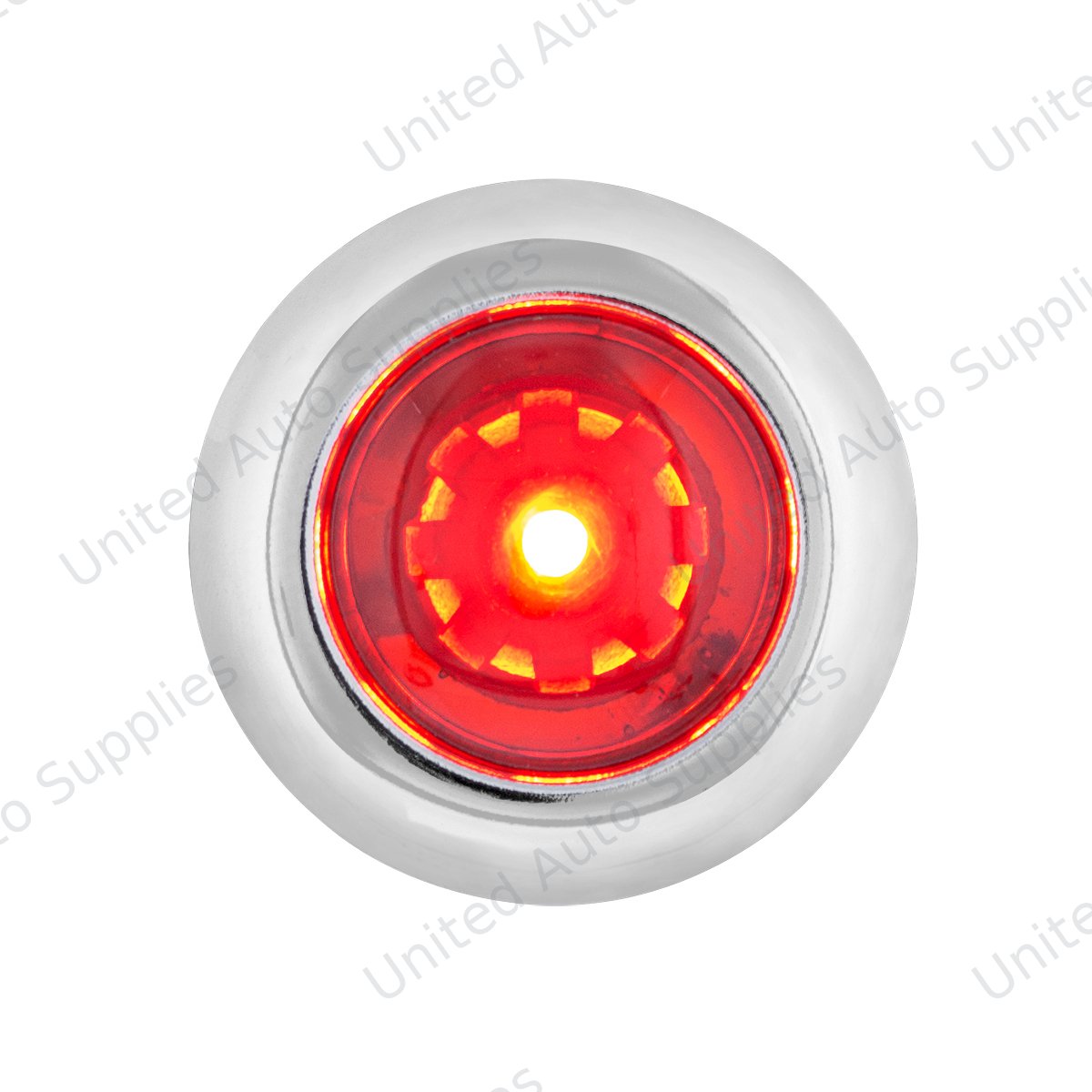 ArcBlast LED Single Function 3/4" Mini Clearance/Marker Light - Red LED/Red Lens