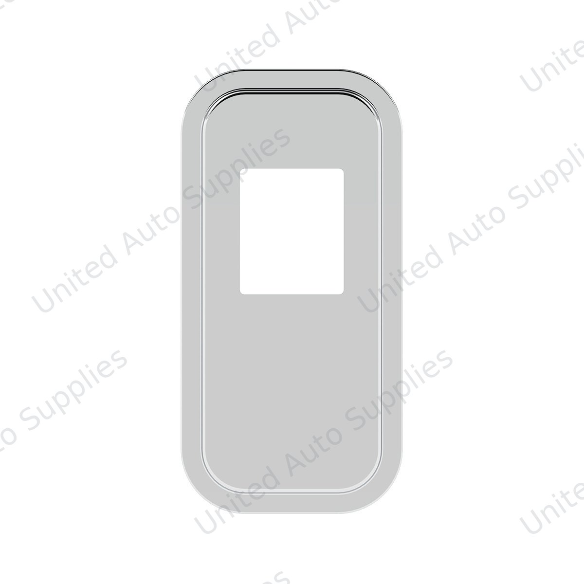 Peterbilt Stainless Steel Shift Plate Cover - 5-3/4" x 4-3/4" Opening