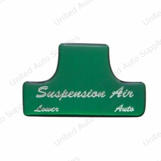 "Suspension Air" Switch Guard Sticker Only - Emerald Green
