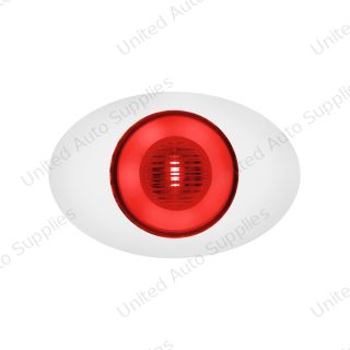 M3 Millennium GloLight 5 LED Clearance/Marker Light - Red LED/Red Lens