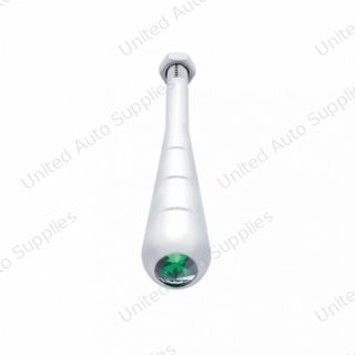 4-3/4" Steering Column Tilt Handle With Green Crystal
