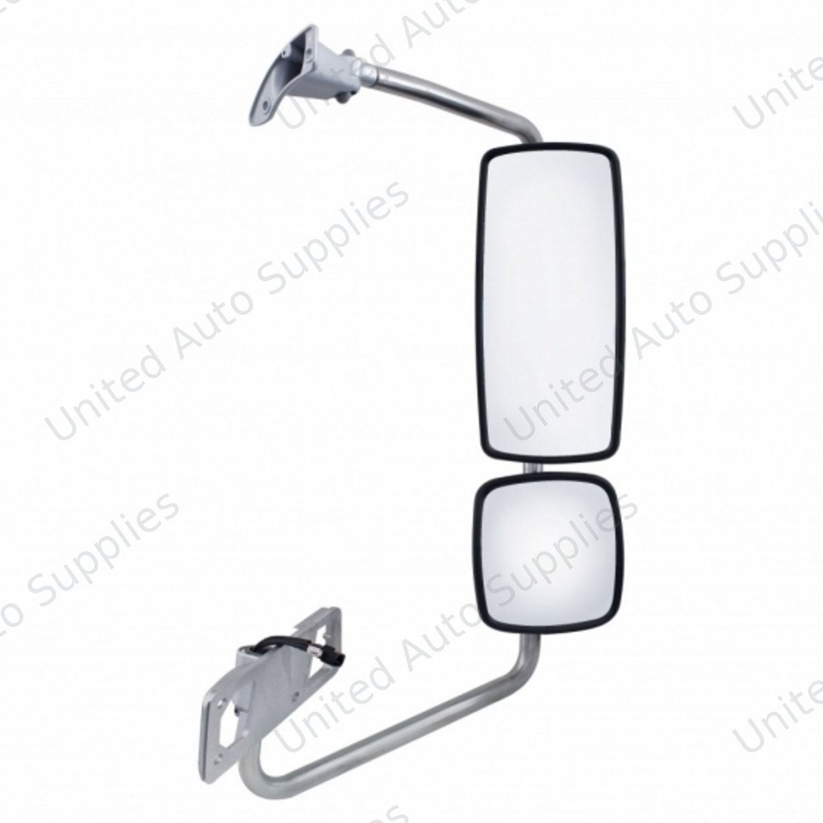 Chrome Mirror Assembly For 2001-2020 Freightliner Columbia - Passenger - Heated