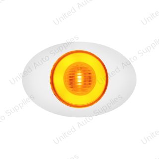 M3 Millennium GloLight 5 LED Clearance/Marker Light - Amber LED/Amber Lens