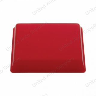 2-1/16" X 2 7/8" Dome Light Lens - Red