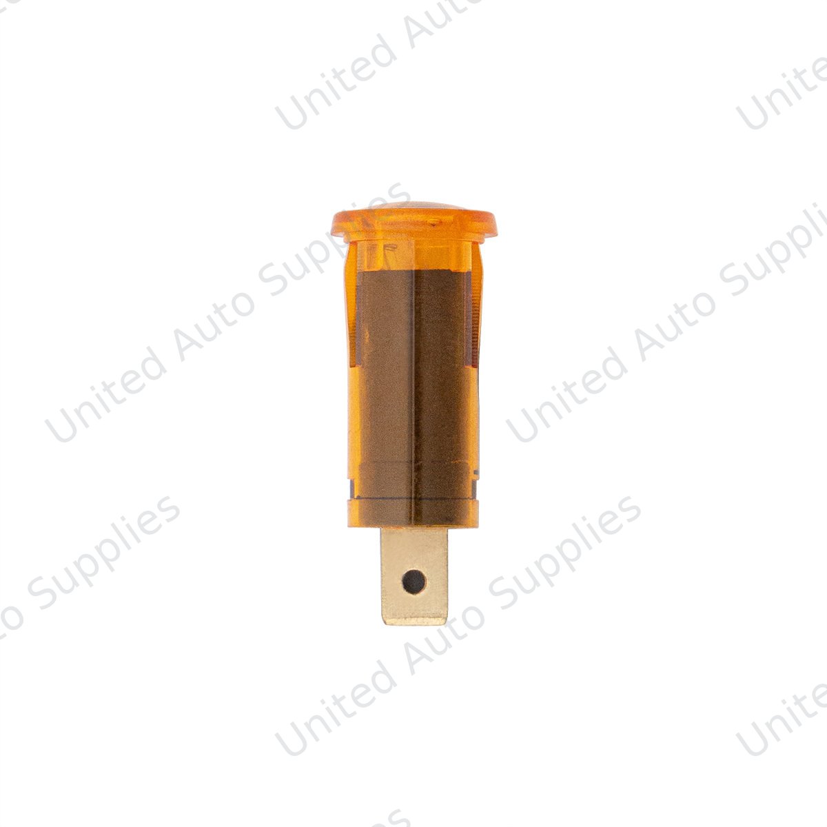Amber Warning Light 16 Amp 12V w/2 Lucar Terminals, 1 Pc.