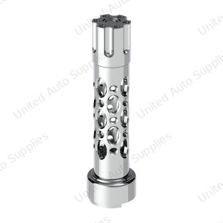 M30X3.5 Thread-On Austin Gearshift Knob With 9/10 Speed Adapter - Chrome/Vertical