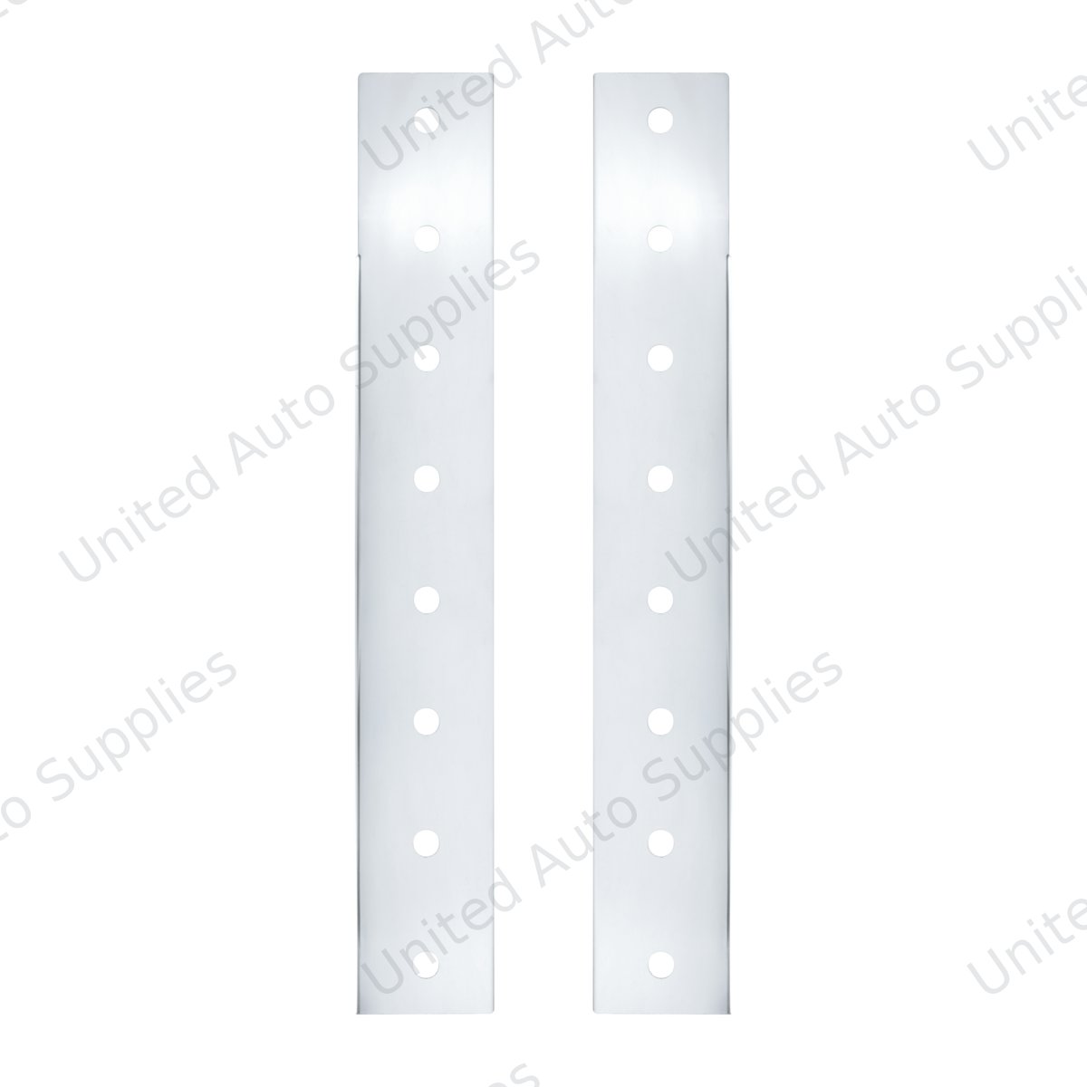 430 Stainless Steel Rear Air Cleaner Light Bracket-16 Light Cutouts