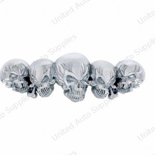 Chrome Skull Accent